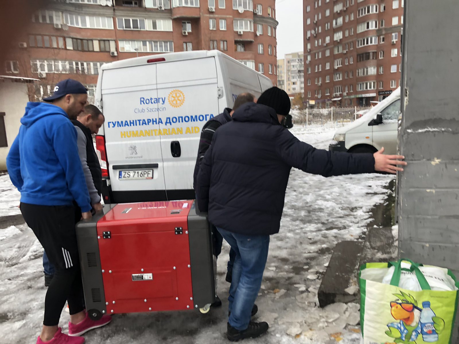 Nasze generatory już w Ukrainie