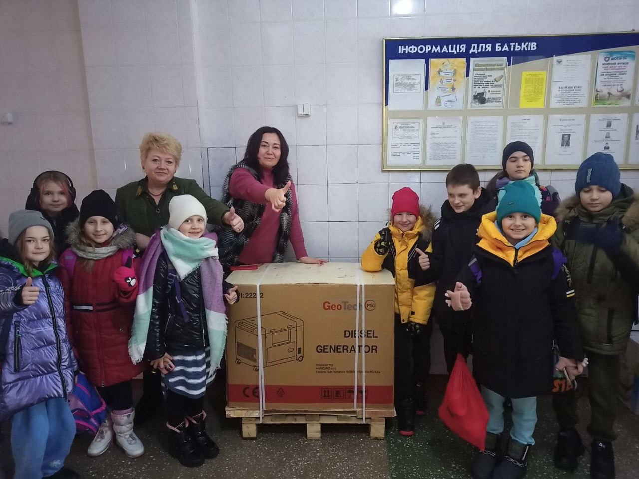 Nasze generatory już w Ukrainie